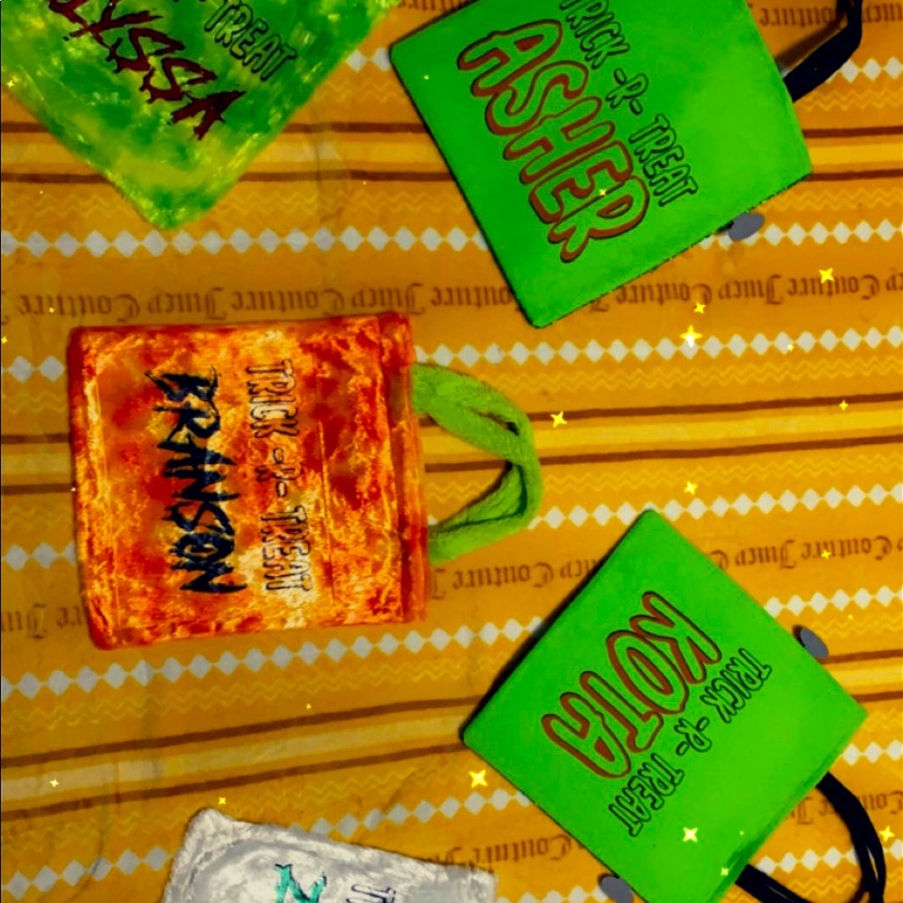 Personalized Halloween bags!